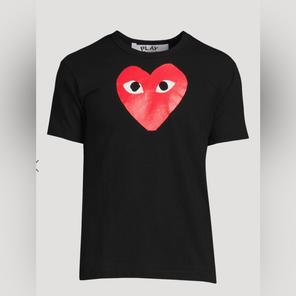 CDG Play Black T Shirt